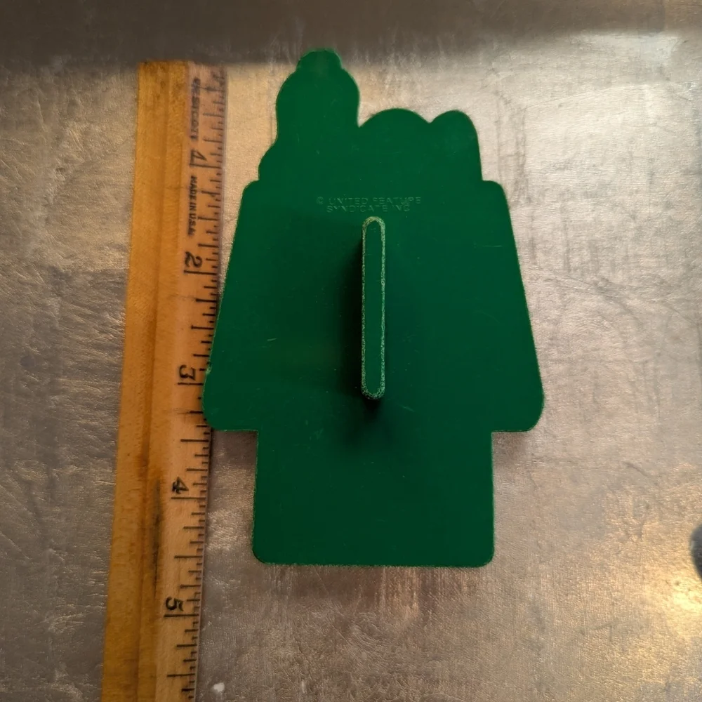 Snoopy and Friends Cookie Cutter Set - Green, Blue, Red Vintage
